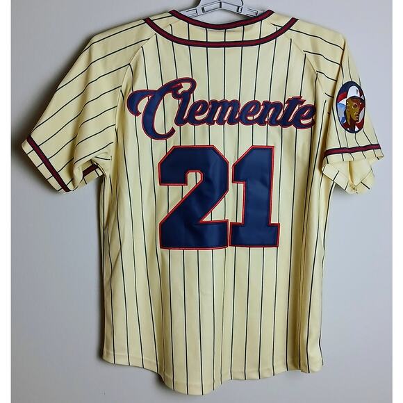 Headgear Classics Roberto Clemente San Juan Senadores Jersey Men's Small - Picture 3 of 11